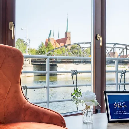 Great Polonia River Boat Breslavia